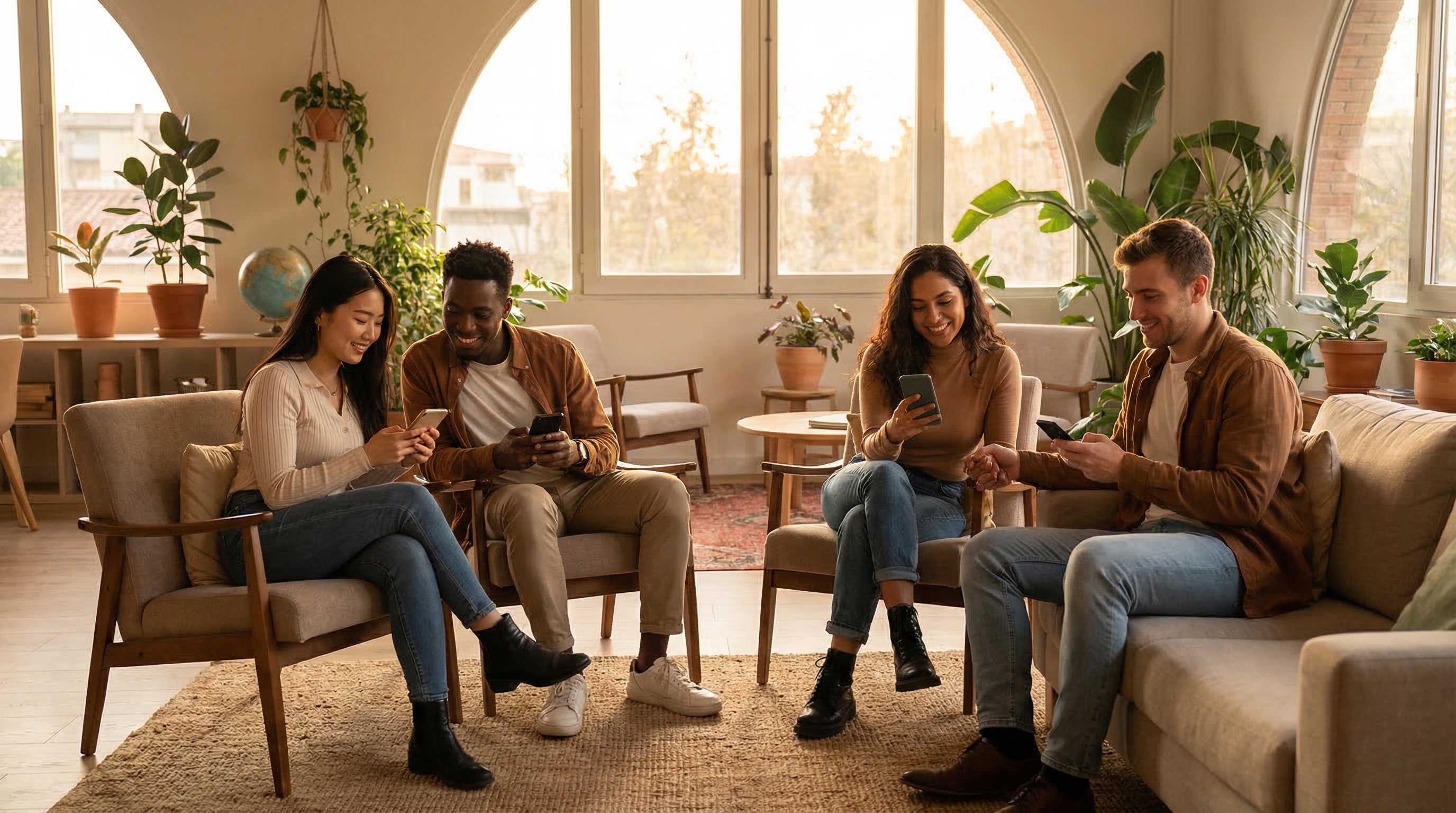 Die digitale Diplomatie der Liebe: Internationale Dating-App-Gespräche meistern